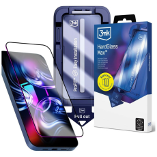 3MK - 3mk H&auml;rdat Glas Sk&auml;rmskydd iPhone 16 Pro med Applicator - Svart