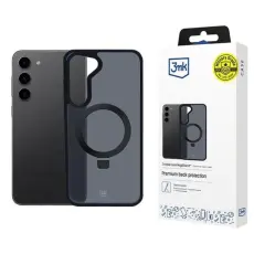 3MK - 3MK Galaxy S24 Mobilskal MagSafe Smoke Stativ - Svart