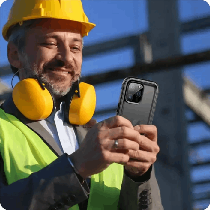 Tech-Protect - Tech-Protect iPhone 15 Mobilskal Shellbox IP68 - Svart