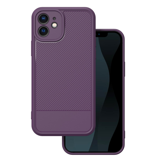 iPhone 11 Mobilskal Simple Carbon (Lila) | 2353 | AlltMobil