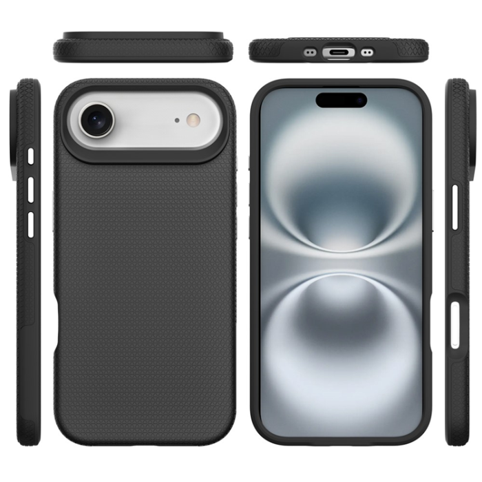 A-One Brand - iPhone 17 Air Mobilskal MagSafe Protective TPU+PC - Svart