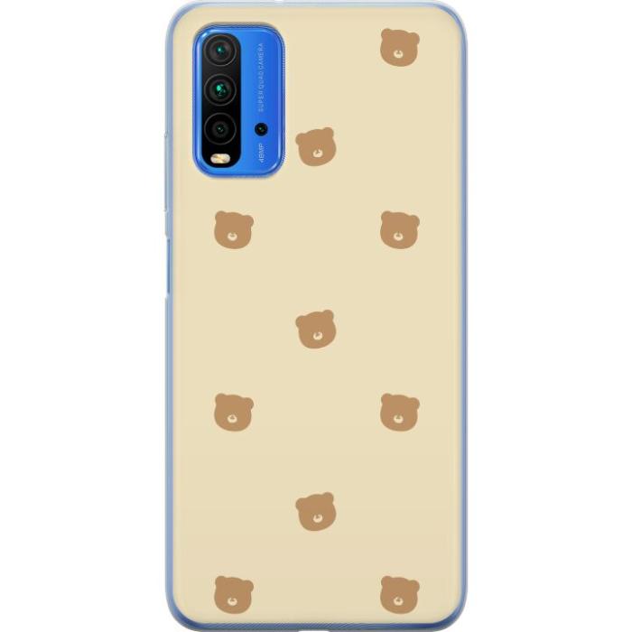 iSecrets - Mobilskal till Xiaomi Redmi 9T med Björnmönster