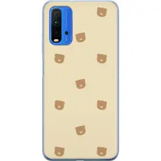 Gustaf - Mobilskal till Xiaomi Redmi 9T med Bj&ouml;rnm&ouml;nster