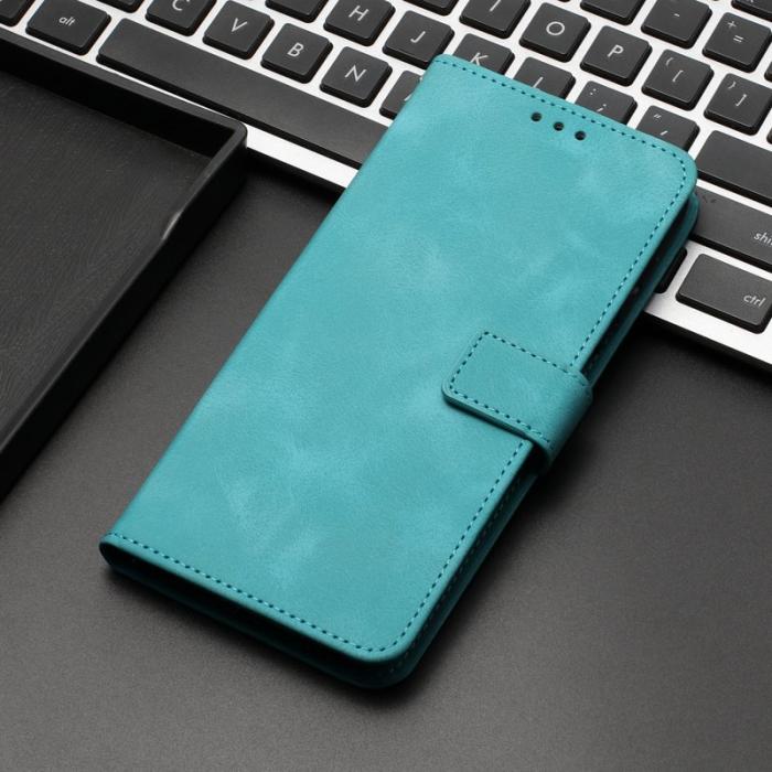 OEM - Plånboksfodral för Samsung Galaxy S26 Konstläder - Grön
