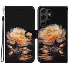 OEM - Pl&aring;nboksfodral f&ouml;r Samsung Galaxy S26 Ultra Anti-drop Konstl&auml;der - Guld
