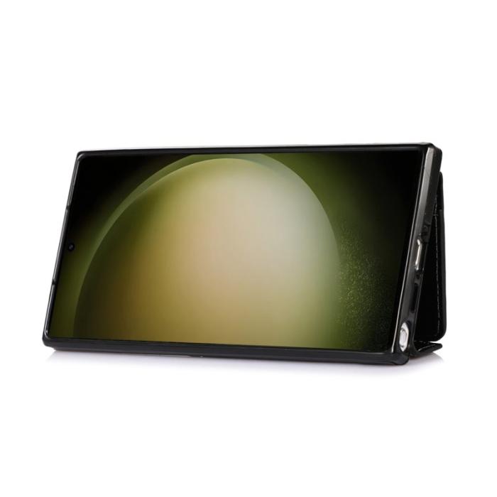 OEM - Mobilfodral för Samsung Galaxy S26 Ultra Konstläder + TPU - Svart