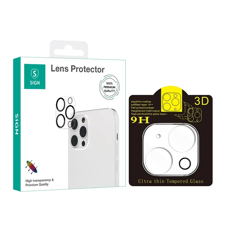 SiGN iPhone 14/14 Plus Kameralinsskydd i Härdat Glas Ultra Thin | 5468 | AlltMobil