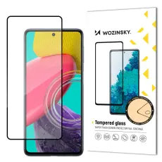 Wozinsky - Wozinsky Galaxy M53 5G H&auml;rdat Glas Sk&auml;rmskydd Super Tough - Svart