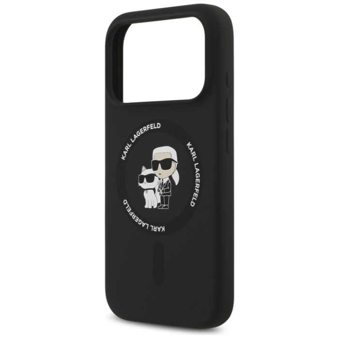 KARL LAGERFELD - Karl Lagerfeld Mobilskal till iPhone 18 Pro Max/17 Pro Max Silikon Ring