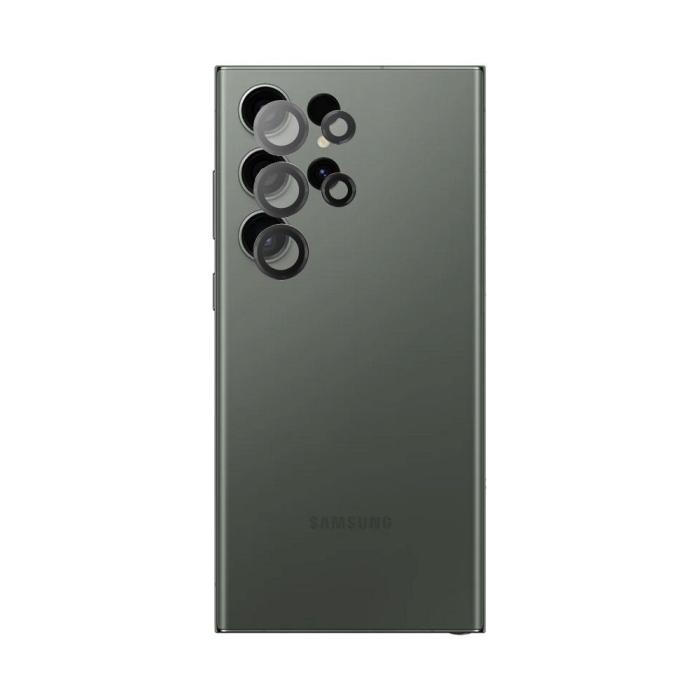 OEM - Kameralinsskydd i Härdat glas Full Cover för Samsung S23 Ultra