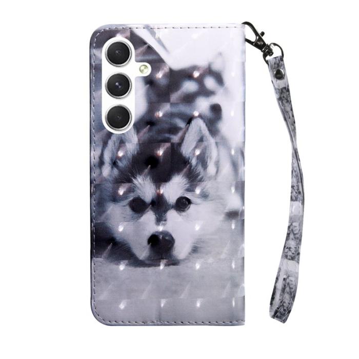 OEM - Mobilfodral för Samsung Galaxy S26 Plus Ställmönster Konstläder - Husky