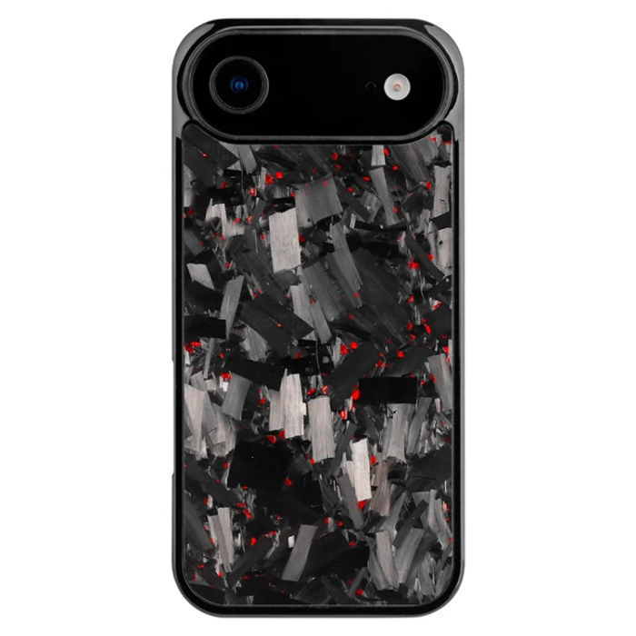 A-One Brand - iPhone Air Mobilskal MagSafe Aramid Fiber Large Texture - Röd