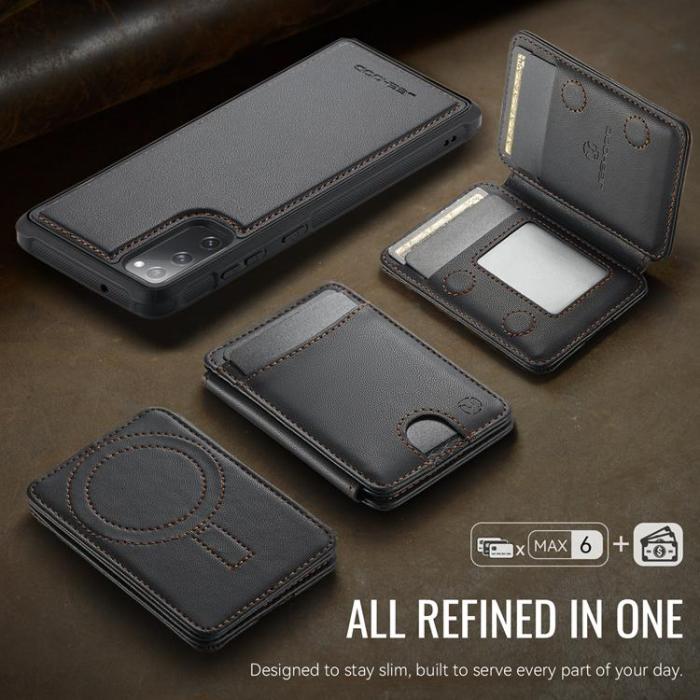 OEM - JEEHOOD Samsung Galaxy S20 FE Fodral Konstläder - Svart