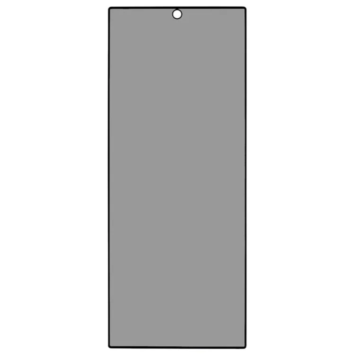 A-One Brand - Galaxy Z Fold 7 Härdat Glas Skärmskydd Privacy - Svart