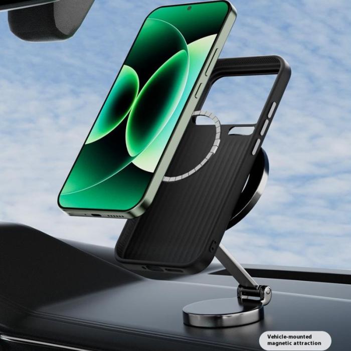 ABEEL - ABEEL Mobilskal till Xiaomi 17 Pro Max MagSafe Äkta Läder Grön