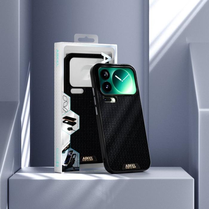 ABEEL - ABEEL Mobilskal till Xiaomi 17 Pro Max MagSafe Äkta Läder Grön