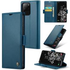 Caseme - CASEME 023 Series Samsung Galaxy S20 Ultra Pl&aring;nboksfodral Konstl&auml;der Bl&aring;