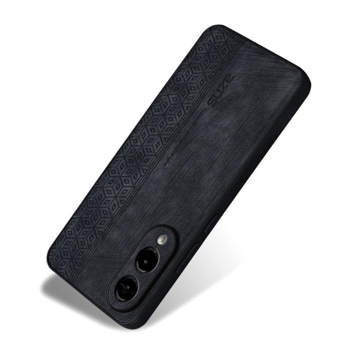 AZNS - AZNS Samsung Galaxy S25 Edge Plånboksfodral Konstläder - Svart