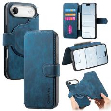 CASENEO - CASENEO MW-03 iPhone Air Pl&aring;nboksfodral Konstl&auml;der - Bl&aring;