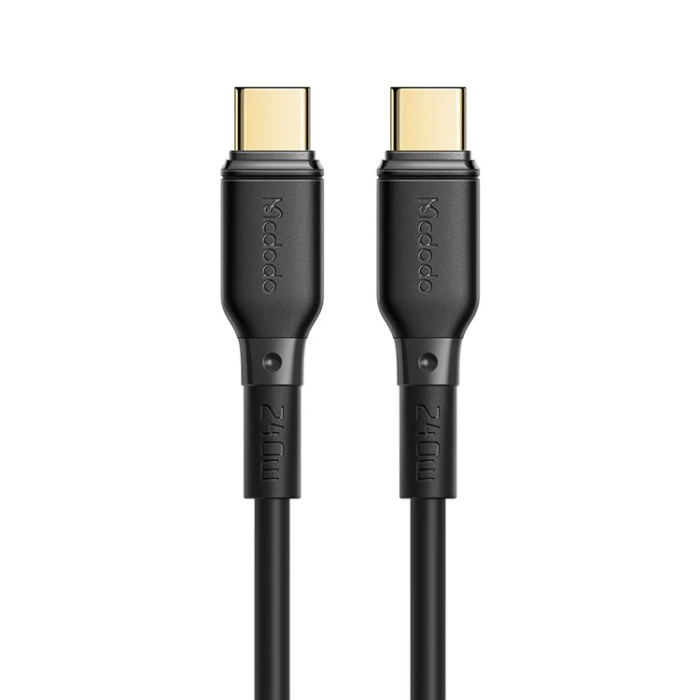MCDODO - MCDODO USB-C - USB-C 240W Kabel 1.2m CA-3310 MDD PD - Svart
