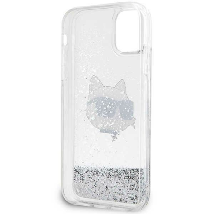 KARL LAGERFELD - Karl Lagerfeld iPhone 11/XR Mobilskal Choupette Head - Silver