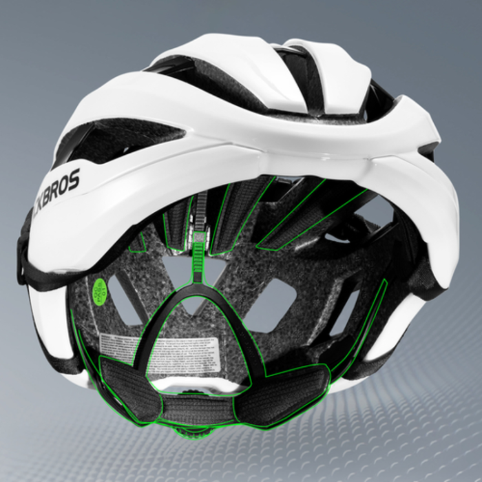 Rockbros - Rockbros LK-79 Cykelhjälm 58-62 cm - Vit