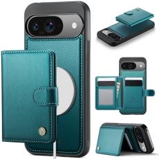JEEHOOD - JEEHOOD J09 Fodral till Google Pixel 9 Pro RFID-Skydd Gr&ouml;n