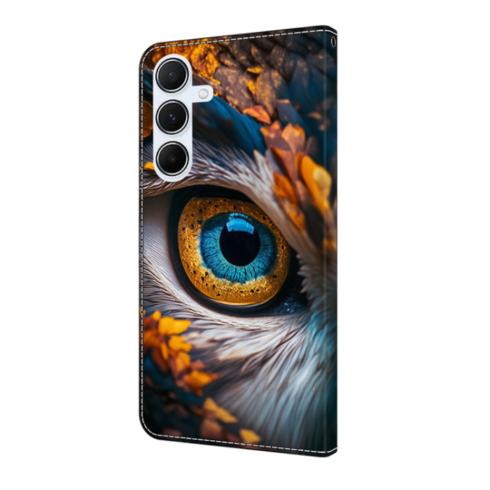 A-One Brand - Galaxy A17/A26 Plånboksfodral PU-läder Pattern Printing - Blå