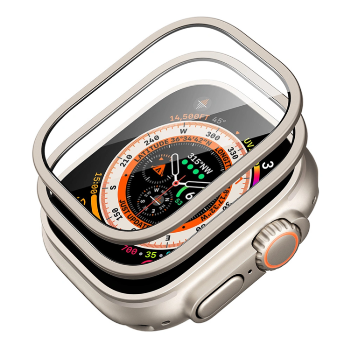 ESR - [2-Pack] ESR Apple Watch Ultra 1/2/3 (49mm) Härdat Glas Skärmskydd Armorite