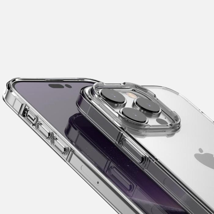 OEM - iPhone 14 Pro Max Skal Acrylic TPU - Lila