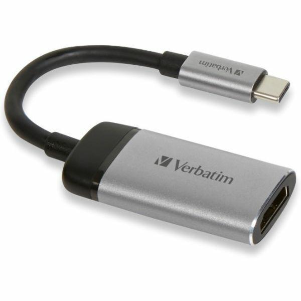 Verbatim USB-C till HDMI Adapter 4K - Grå | 1867 | AlltMobil