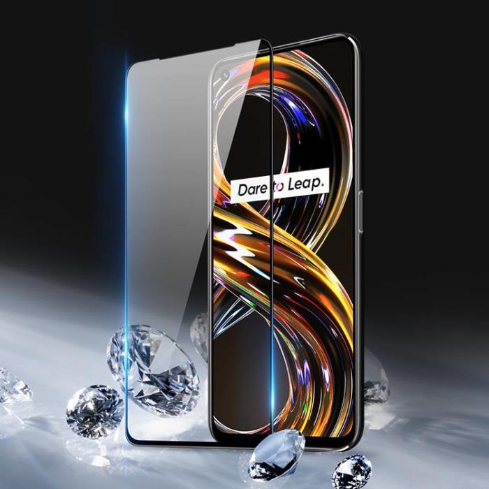 UTGATT1 - Dux Ducis 9D Härdat Glas 9H Realme 8i - Svart