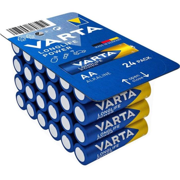 VARTA - Varta 24-st Alkaliskt Batteri R6 (AA) Longlife Power