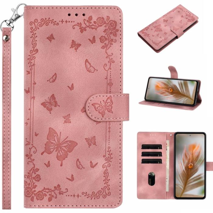 OEM - Samsung Galaxy S26 Ultra Fodral Konstläder Garden - Rosa