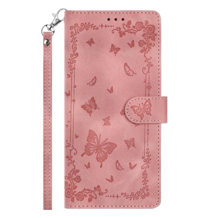 OEM - Samsung Galaxy S26 Ultra Fodral Konstläder Garden - Rosa