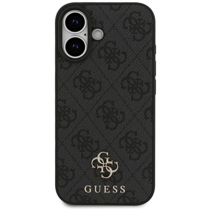 Guess - Guess iPhone 17 Mobilskal MagSafe 4G Small Classic Logo - Svart