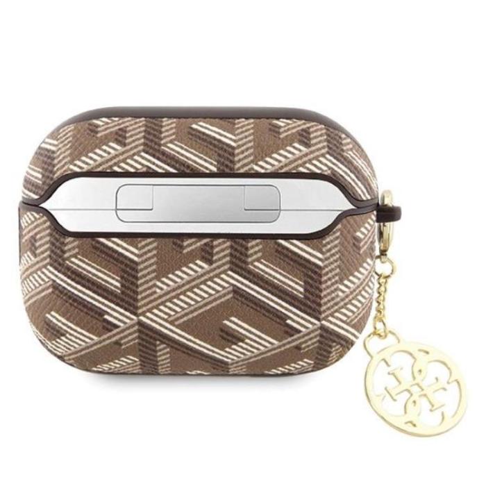 Guess - Guess AirPods Pro 2 Skal GCube Charm - Brun
