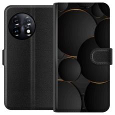 iSecrets - Plånboksfodral till OnePlus 11 med Lyxig Cirklar