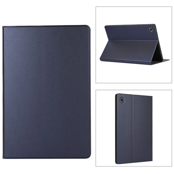 Taltech - Galaxy Tab A8 10.5 2021 Fodral Stöttåligt - Mörkblå