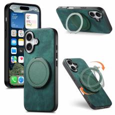 A-One Brand - iPhone 17 Mobilskal Rotating Kickstand - Grön