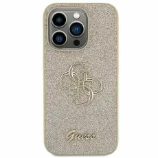 Guess - Guess Mobilskal till Galaxy S23 FE Big Metal Logo - Silver