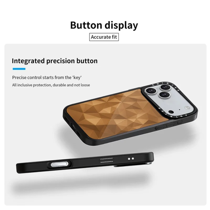 A-One Brand - iPhone 17 Pro Mobilskal MagSafe Aluminium Silikon