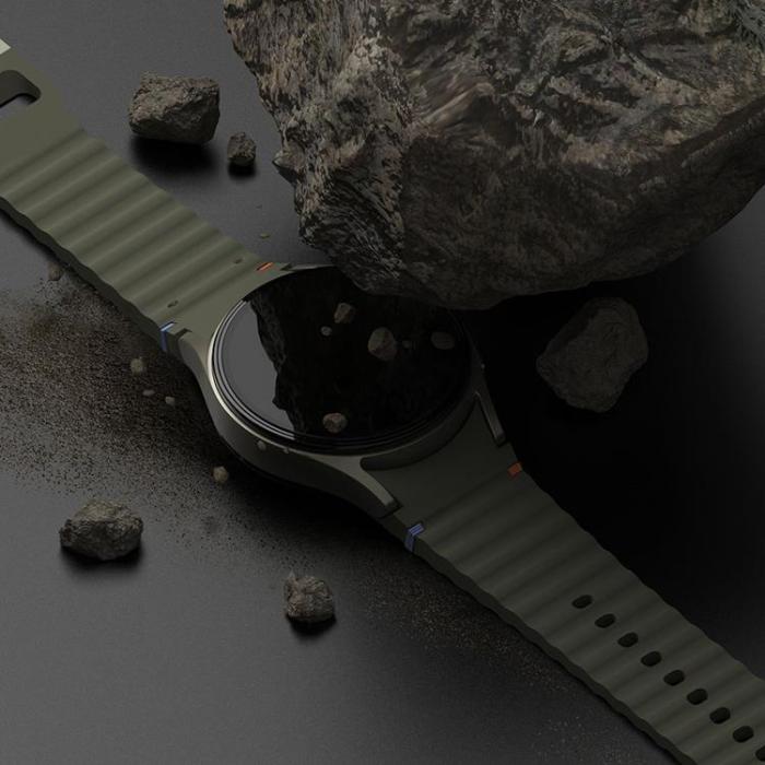UTGATT - Ringke Galaxy Watch 7 (40mm) Skal + Härdat glas Skärmskydd