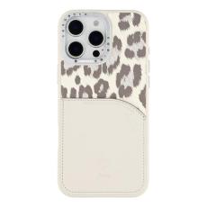 JAUCASE - JAUCASE iPhone 16 Pro Max Mobilskal MagSafe korthållare - Vit