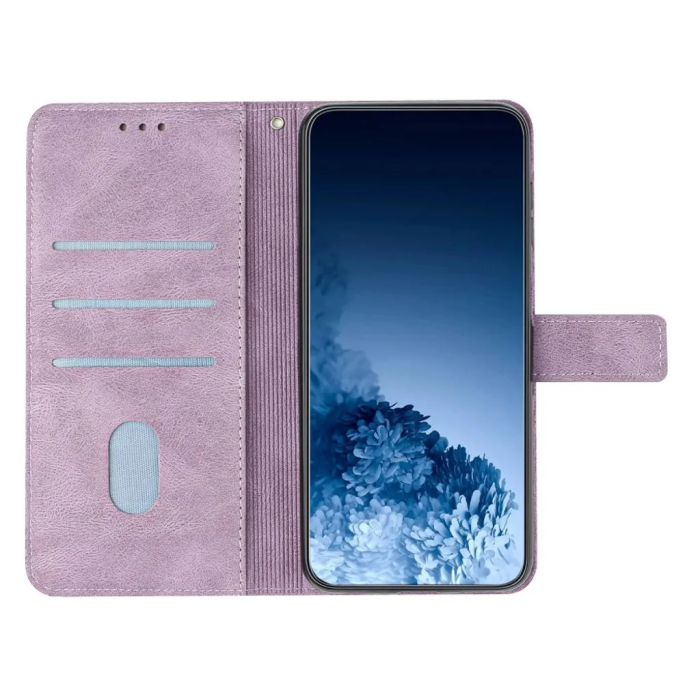 Taltech - Galaxy S23 Plus Plånboksfodral med en Rem - Lila
