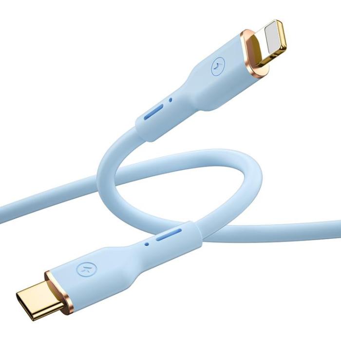 WIWU - WIWU USB-C till Lightning kabel 30W 1.2m YQ01 - Blå