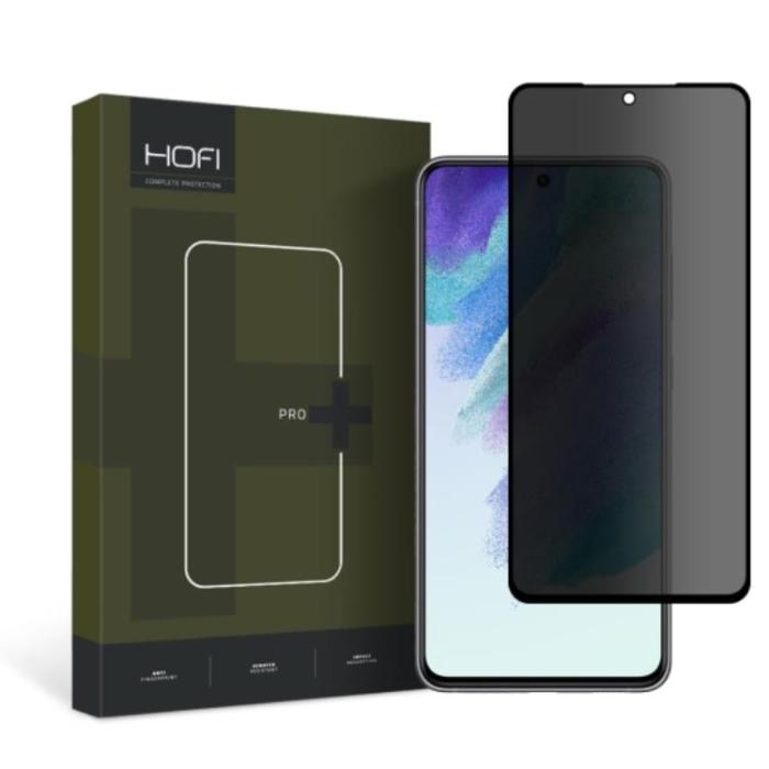 UTGATT - Hofi Galaxy S21 FE Härdat Glas Skärmskydd Privacy