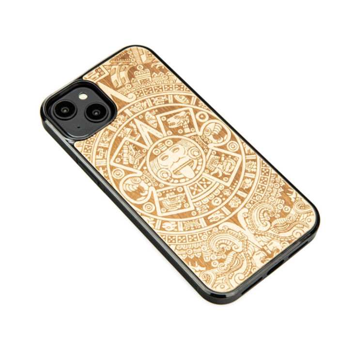 Bewood - Bewood iPhone 15 Plus Mobilskal Aztec Calendar Aniegre