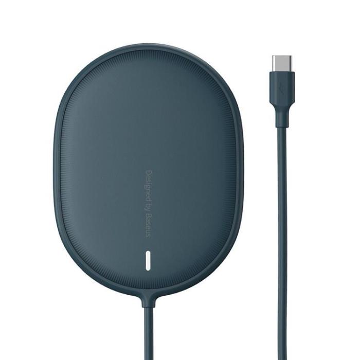 UTGATT1 - Baseus Magsafe Magnetic Trådlös laddare 15W För iPhone - Blå