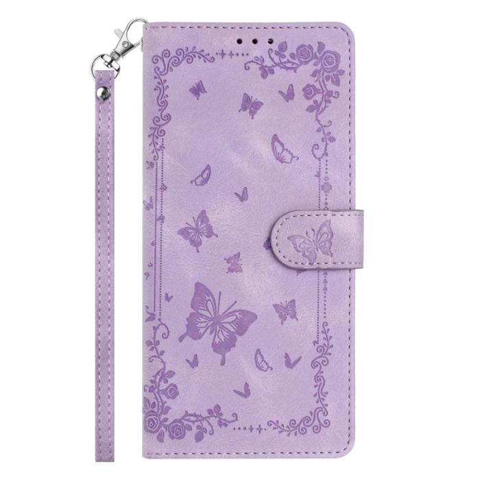 OEM - Samsung Galaxy S26 Ultra Fodral Konstläder Garden - Lila